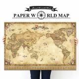 paper worldmap